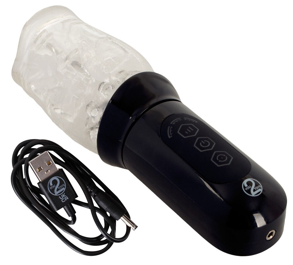 Masturbator mit rotierendem Super Soft Sleeve-Cup