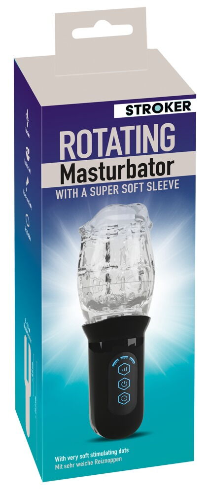 Masturbator mit rotierendem Super Soft Sleeve-Cup