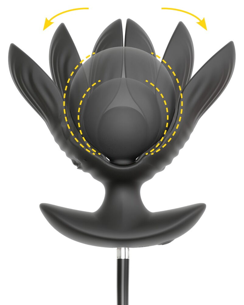 Analvibrator mit Spreiz- und Pumpfunktion