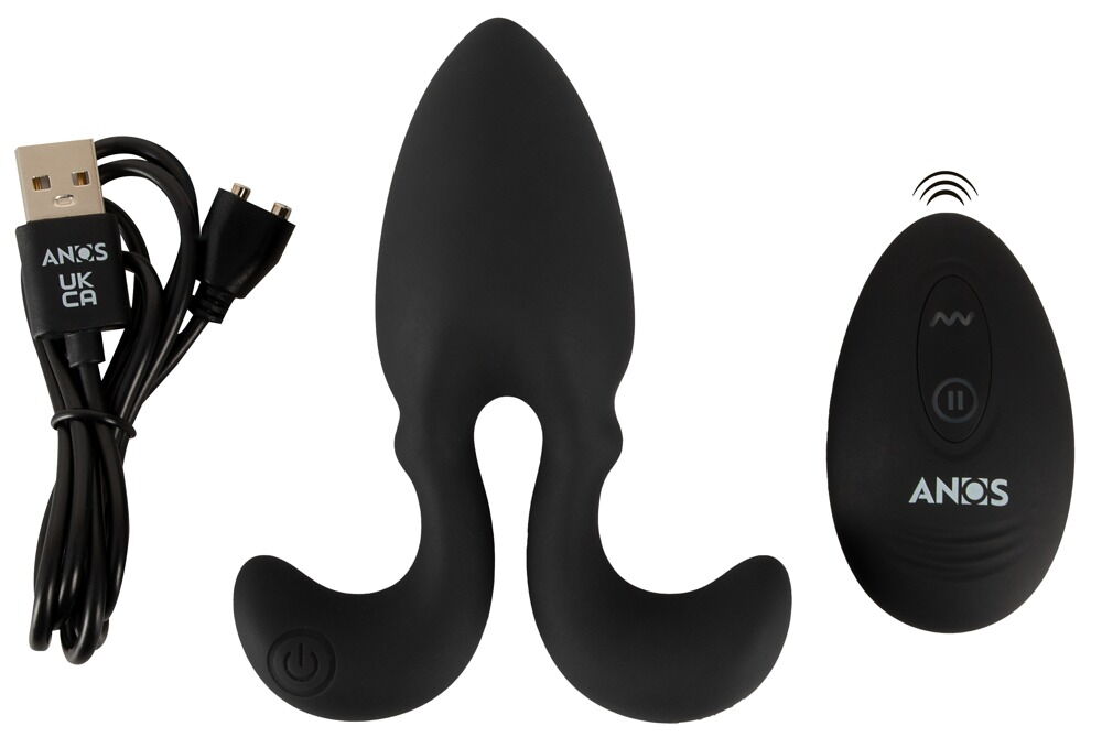 Vibro-Analplug mit Fernbedienung