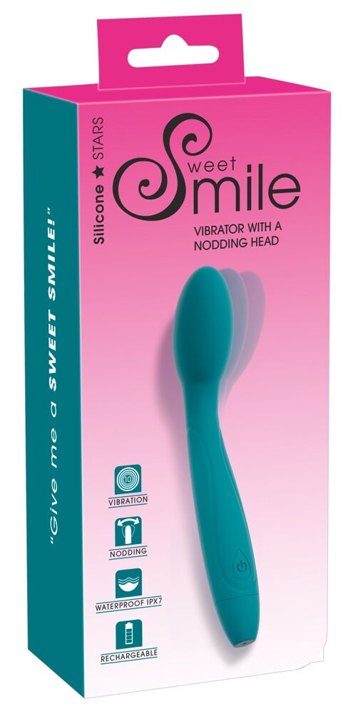 Vibrator mit dynamisch nickendem Massagekopf