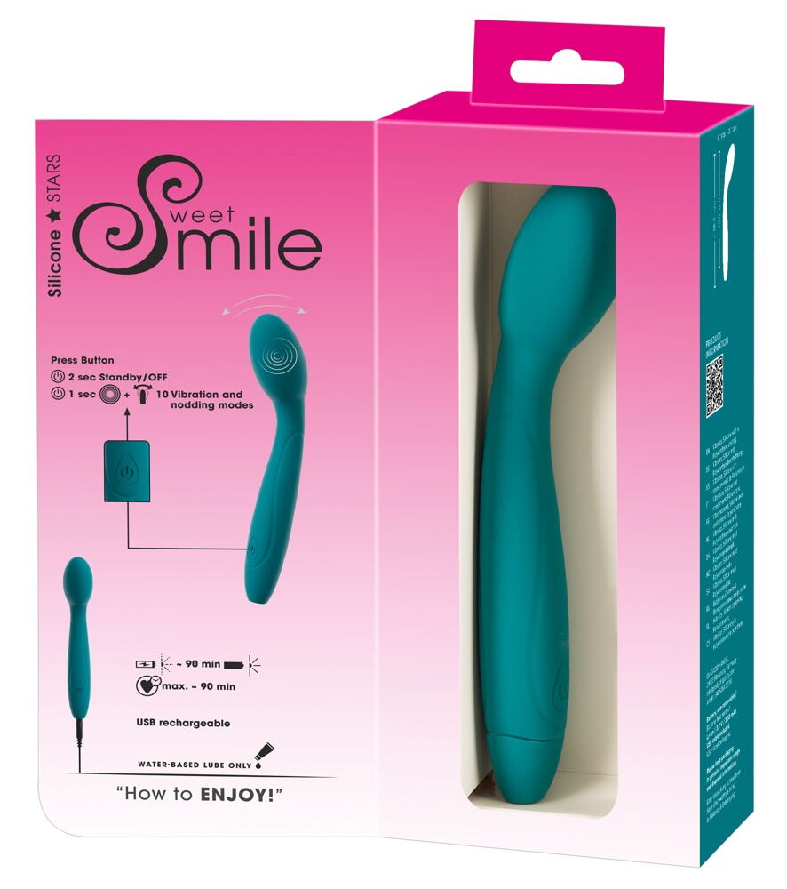 Vibrator mit dynamisch nickendem Massagekopf