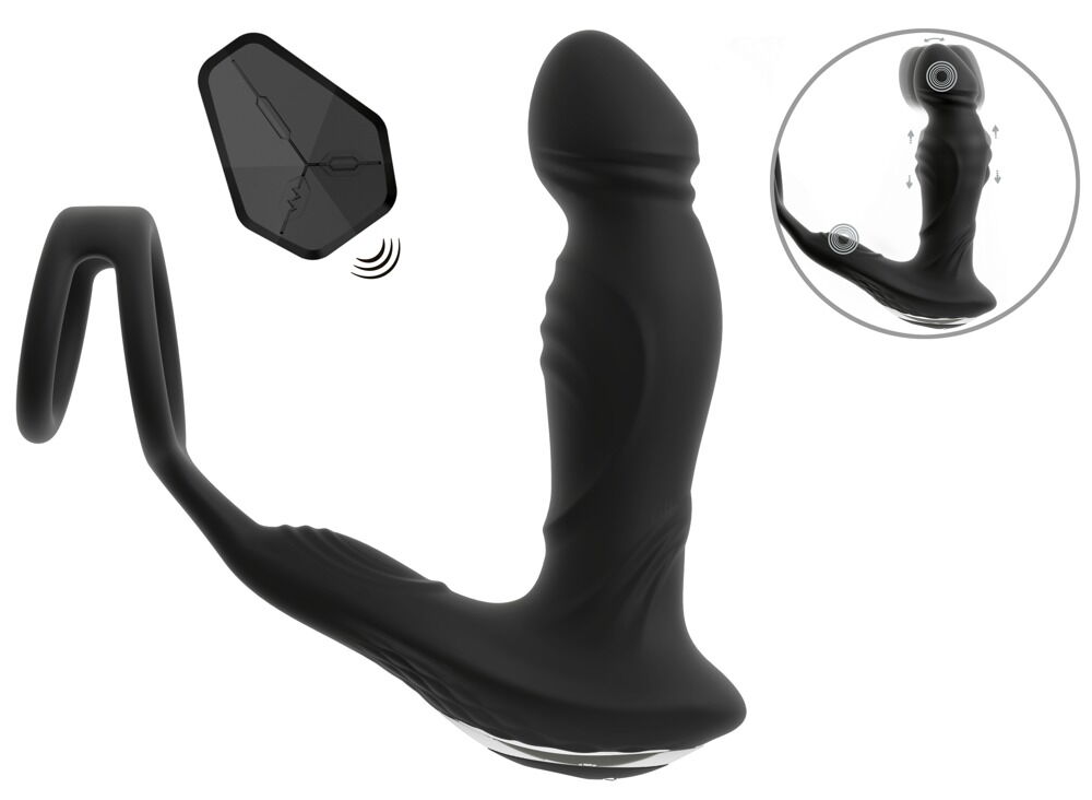 Prostata-Vibrator mit Fernbedienung