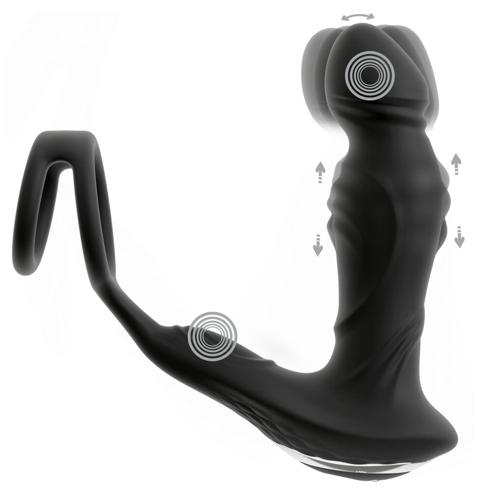 Prostata-Vibrator mit Fernbedienung