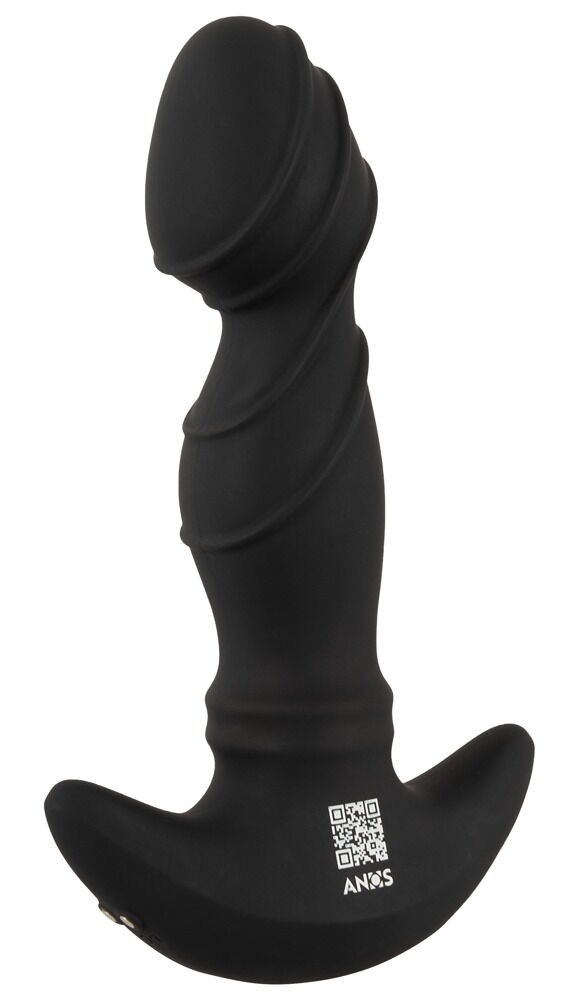 Prostata-Vibrator mit Rimming-Massageringen