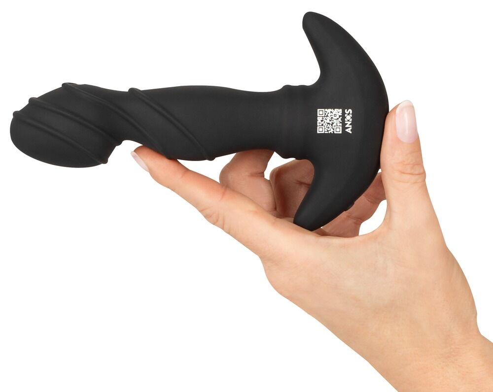 Prostata-Vibrator mit Rimming-Massageringen