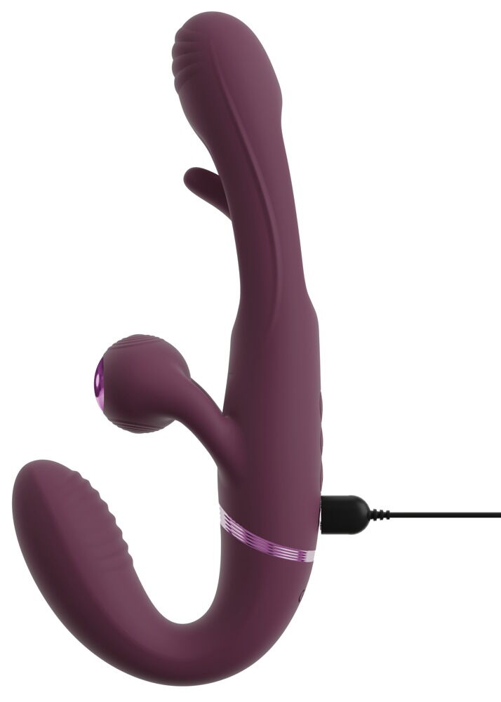 Strapless Strap-on mit Fernbedienung