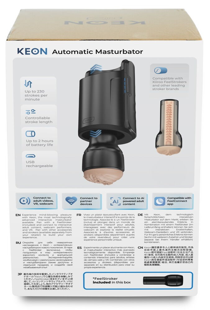 Masturbator „Keon Automatic“ auch per App steuerbar