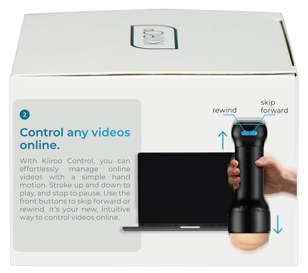 Masturbator-Aufsatz „Control” für interaktives Handjob-Vergnügen