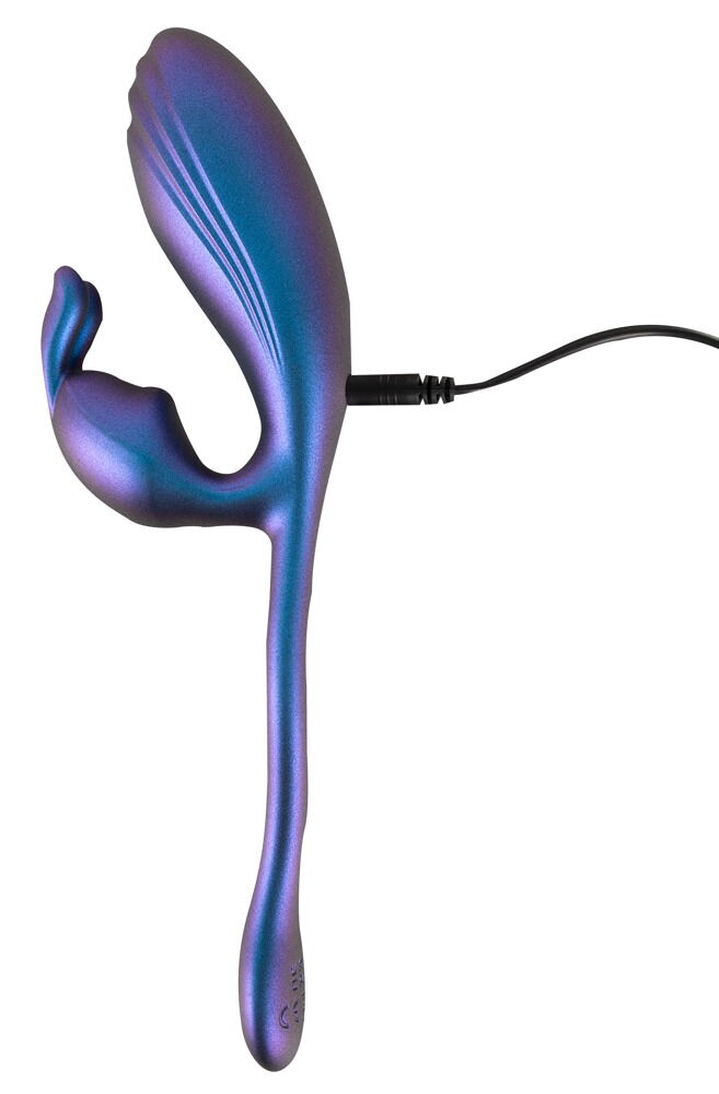 Vibro-Ei „Flexible Double Bullet“ mit Klitorisstimulator