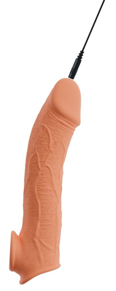 Vibro-Penishülle mit Fernbedienung