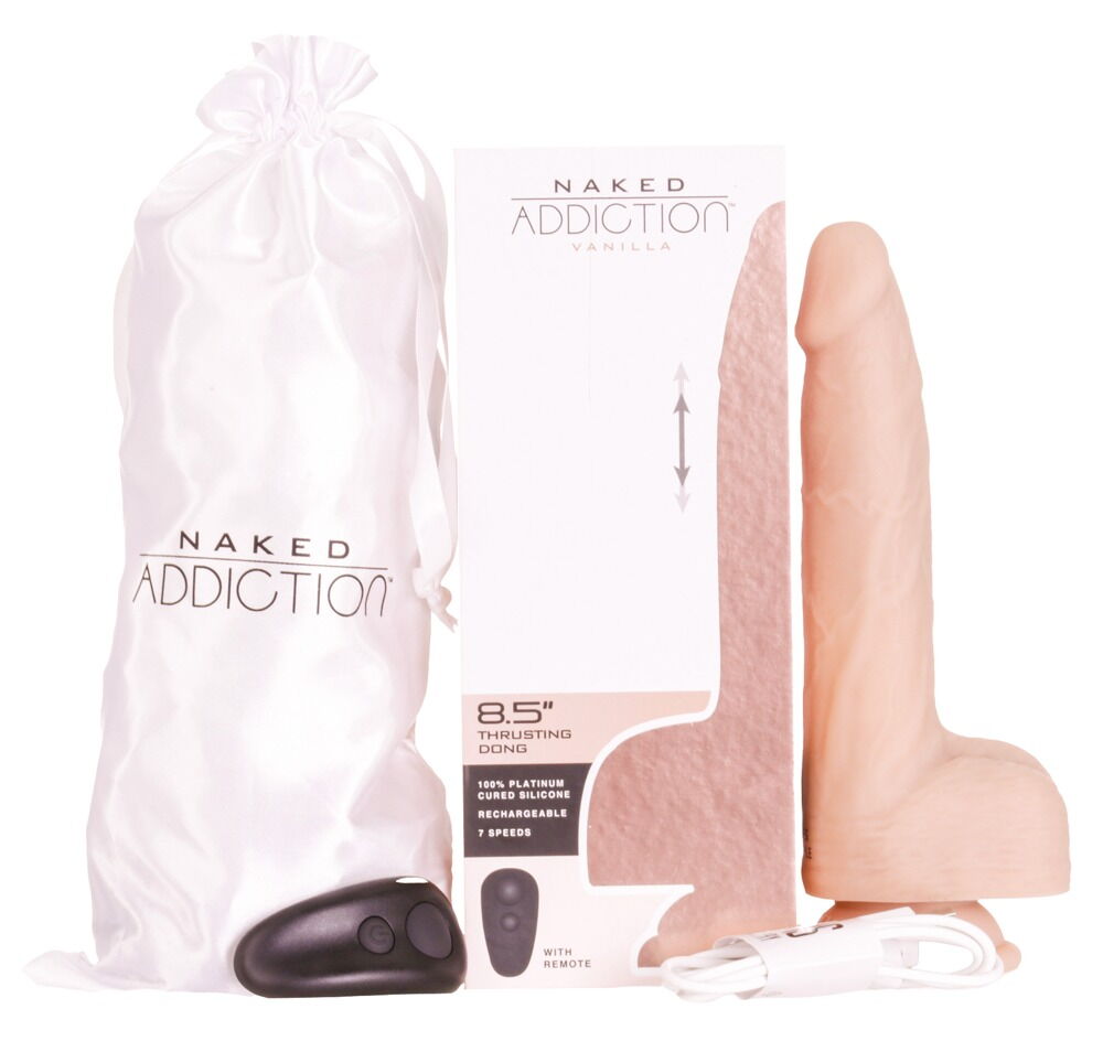 Stoßdildo mit Fernbedienung