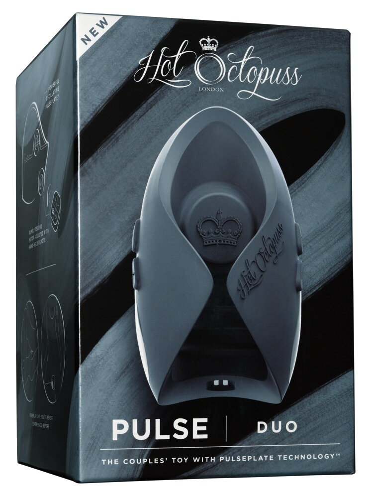 Masturbator „Pulse Duo“ auch als Auflege- und Paarvibrator