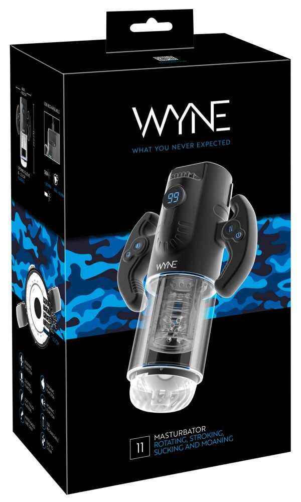 „Masturbator 11“ mit 4 Funktionen