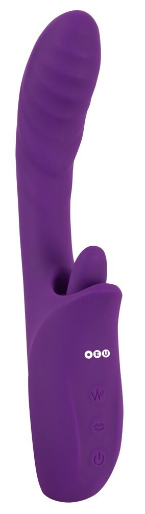 Vibrator „be Naughty“ mit Zungen-Klitorisreizer