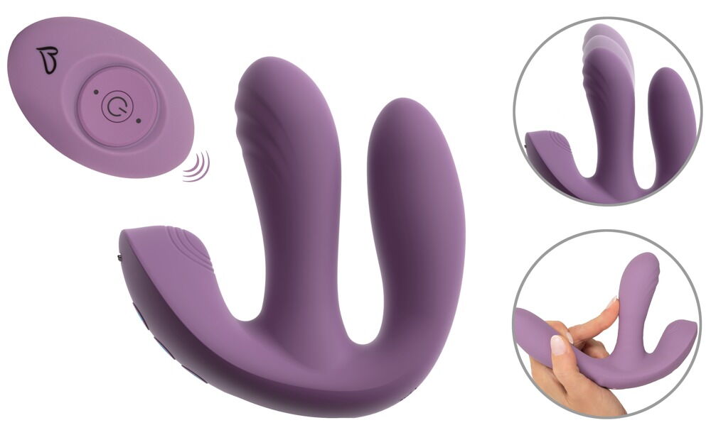 Triple-Vibrator „MIREVA“ mit Fernbedienung