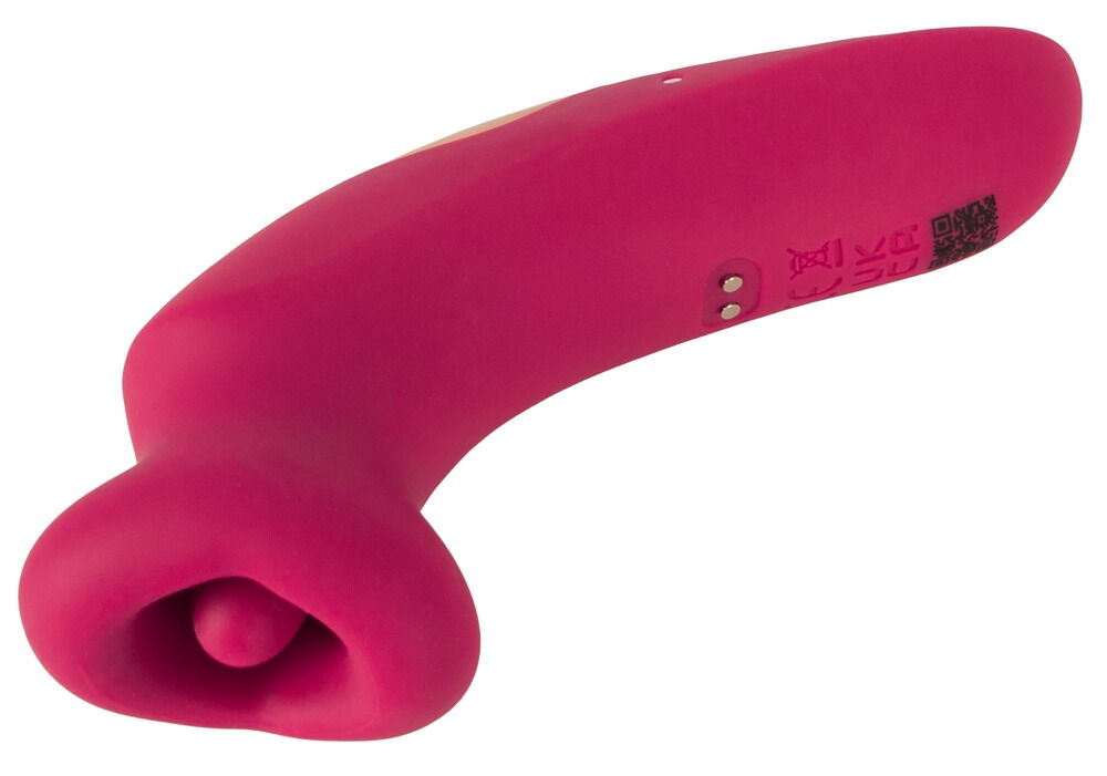 Auflegevibrator „Oral Fun“ mit Saug-Mund & Vibro-Zunge