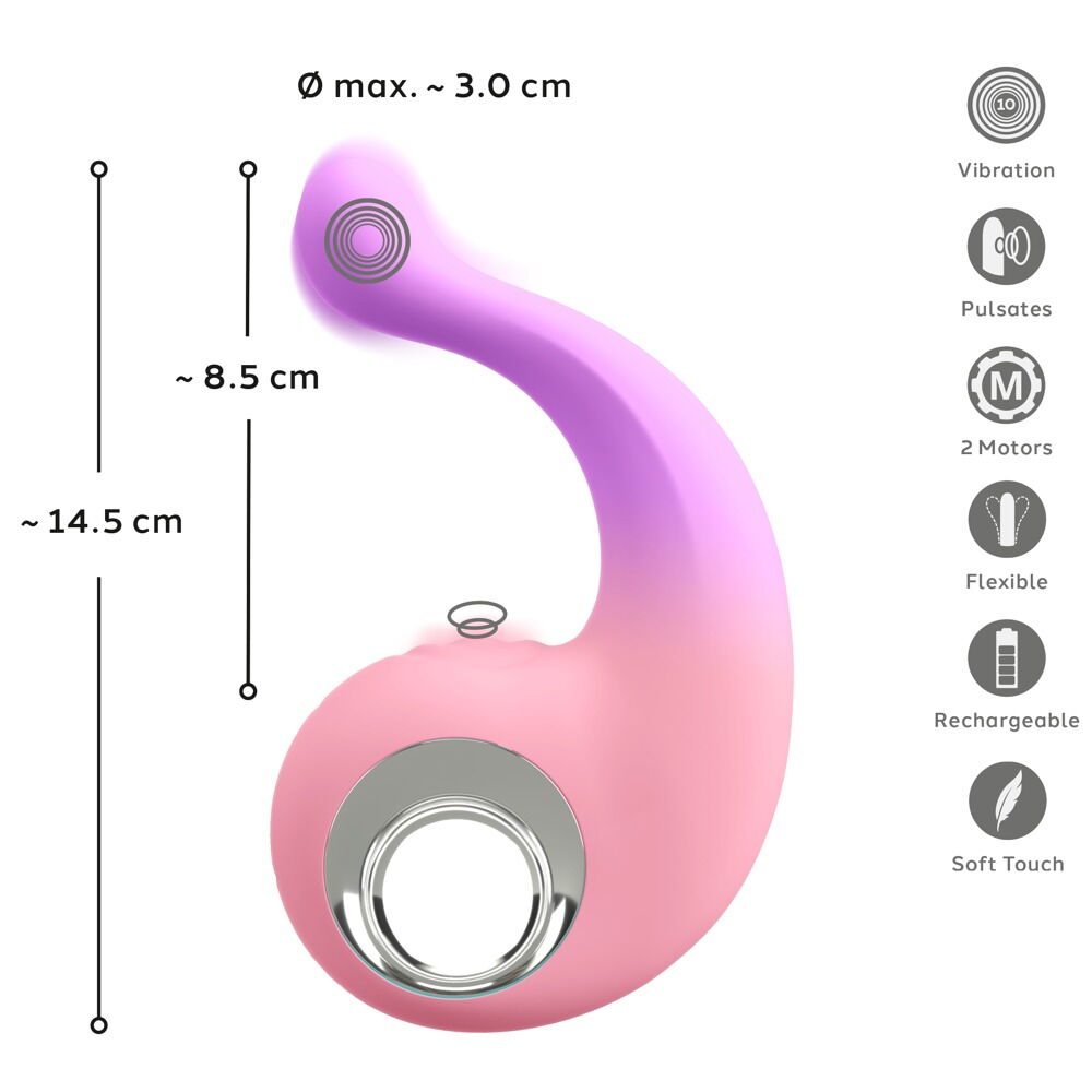 Vibrator „be Elegant“ mit 2 Motoren