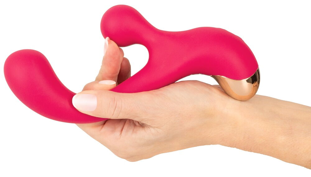Rabbitvibrator „G-Spot“ mit rotierendem Klitoris-Stimulator