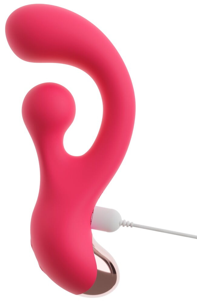 Rabbitvibrator „G-Spot“ mit rotierendem Klitoris-Stimulator