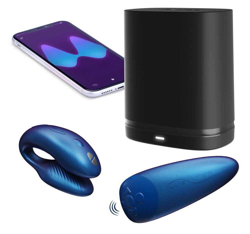 Paarvibrator „Chorus“ mit Squeeze-Fernbedienung