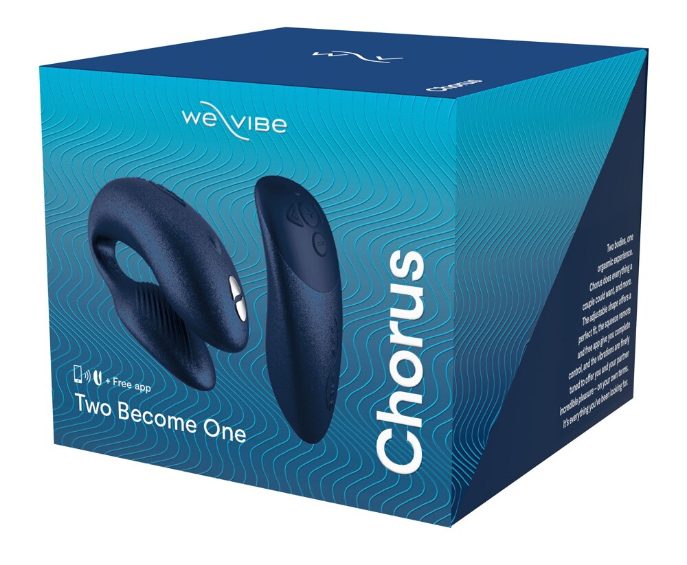Paarvibrator „Chorus“ mit Squeeze-Fernbedienung
