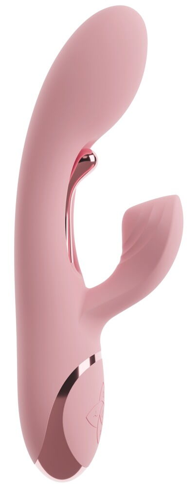 Rabbitvibrator „AVENOR“ mit Vibro-Metallzunge für G-Zone