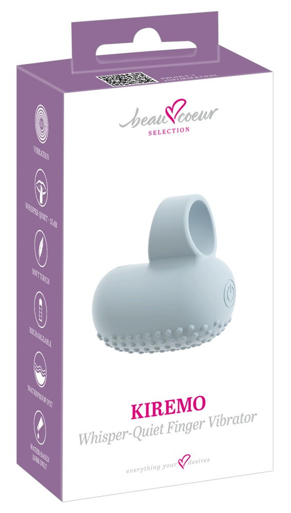 Fingervibrator „KIREMO“ mit 10 Vibrationsmodi