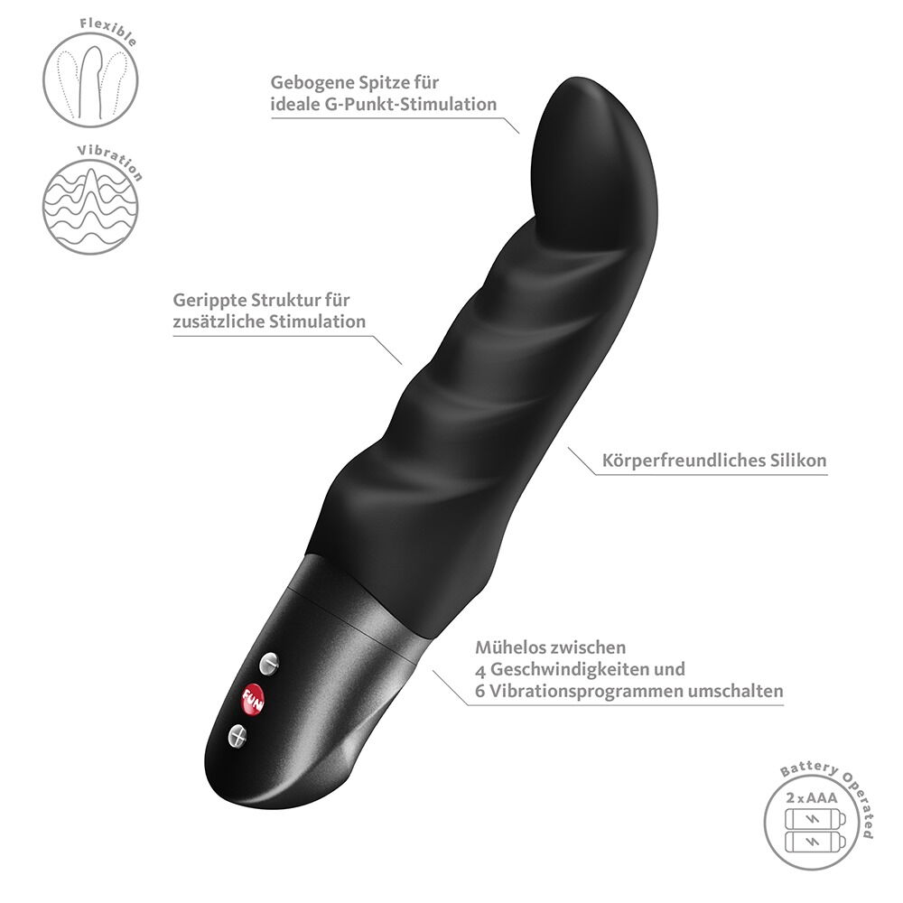 G-Punkt-Vibrator „ABBY G“ mit 10 Vibrationsmodi