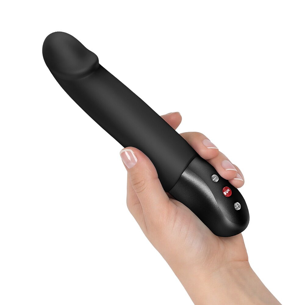 Stoßvibrator „STRONIC REAL“ mit G-Punkt-Kopf