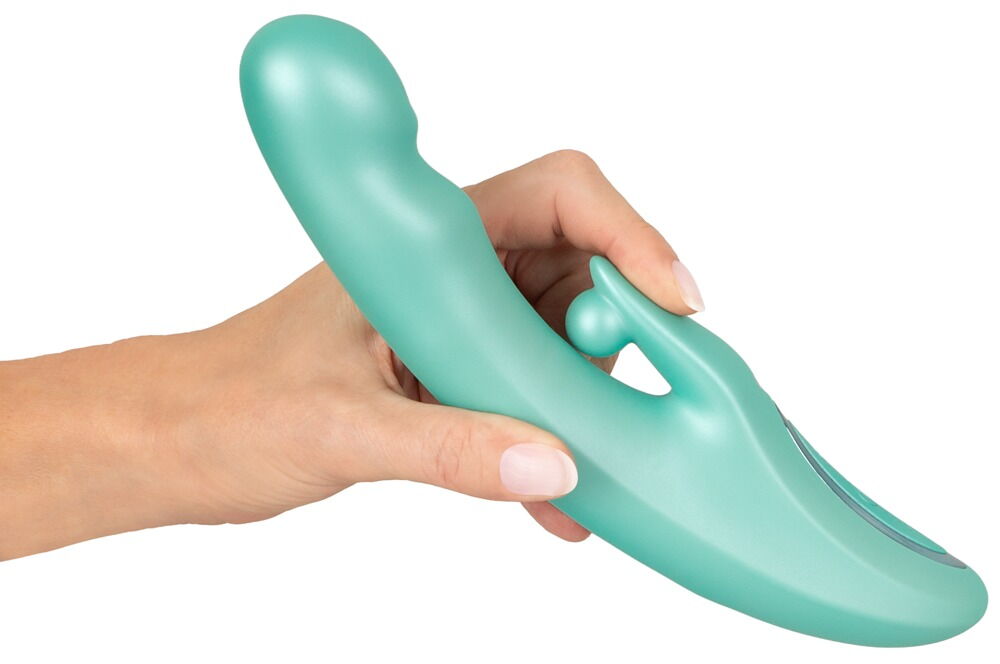 Rabbitvibrator „be Warming“ mit pulsierender Stoßfunktion
