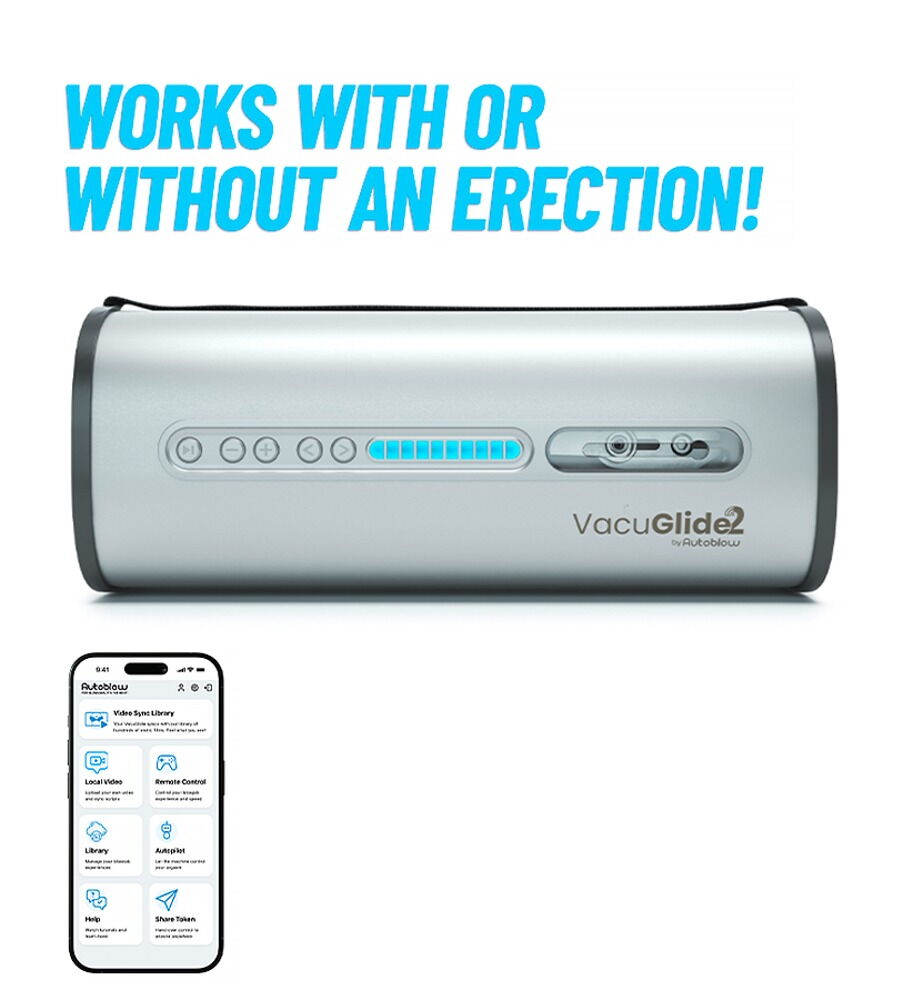 Masturbator „VacuGlide 2“ jetzt auch per App inkl. Gratis-Videos steuerbar