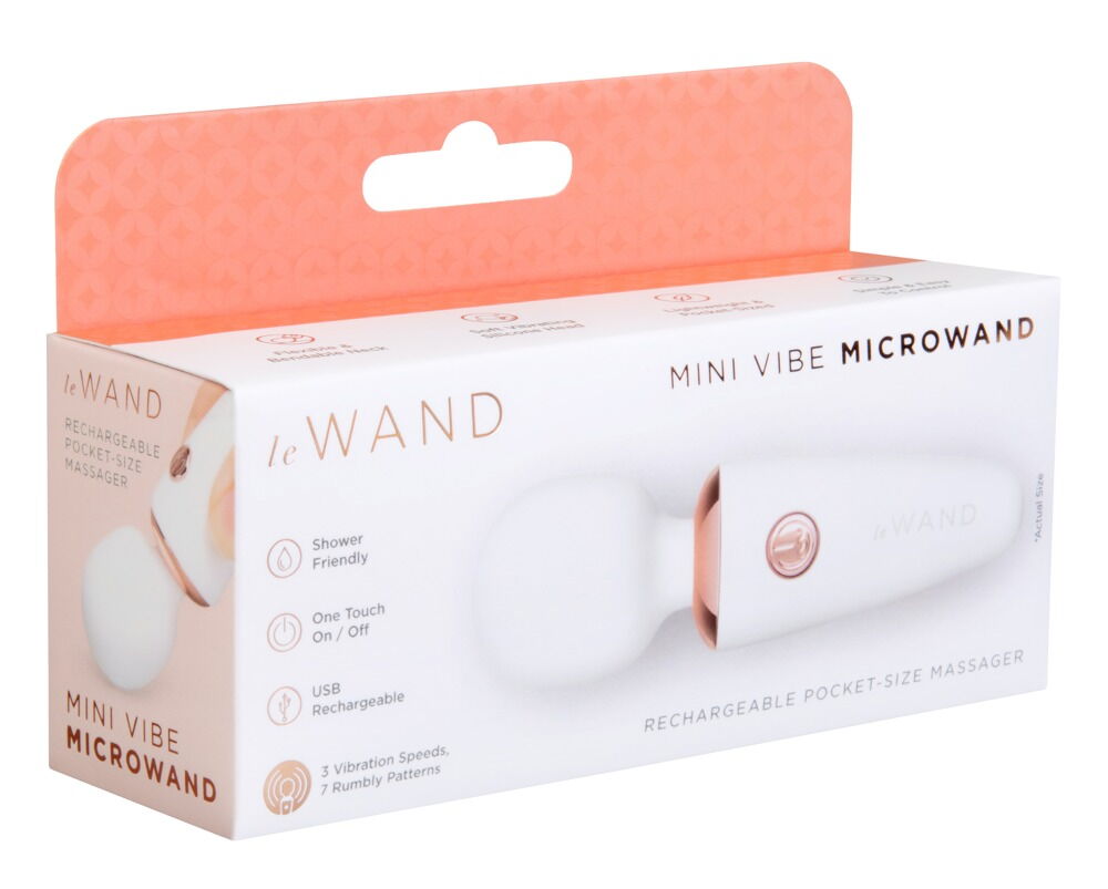 Massagestab „Mini Vibe Microwand“ im kompakten Reiseformat