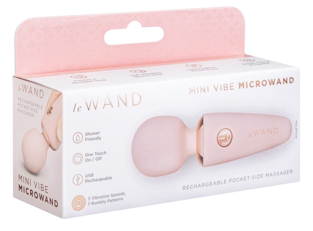 Massagestab „Mini Vibe Microwand“ im kompakten Reiseformat