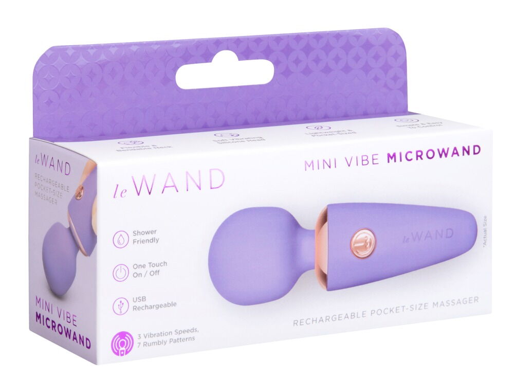 Massagestab „Mini Vibe Microwand“ im kompakten Reiseformat