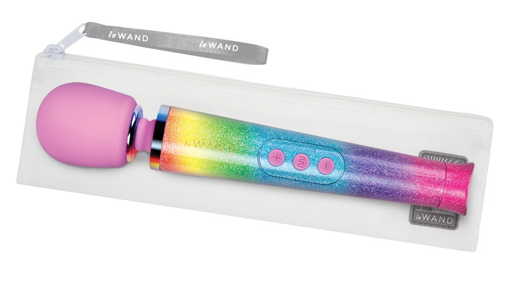 Massagestab „All That Glimmers“ mit 6 Vibrationsmodi in 10 Intensitäten