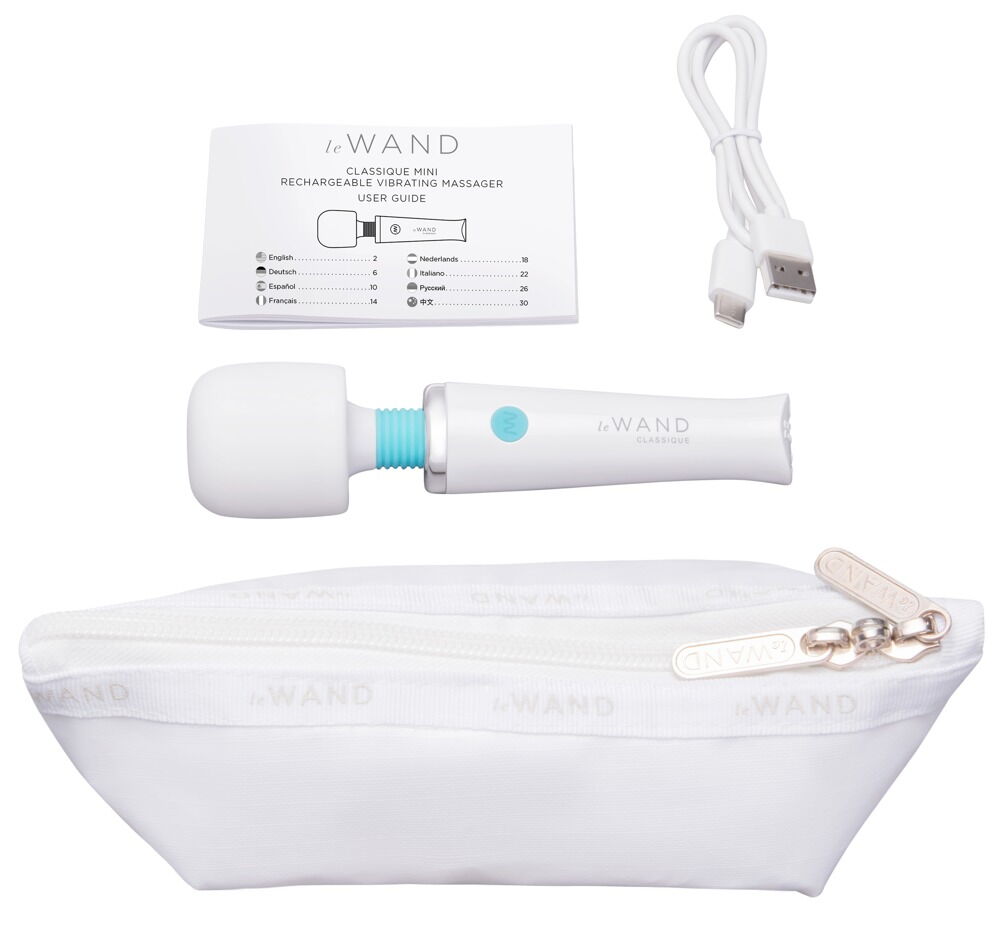 Mini-Massagestab „Classique“ mit 10 Vibrationsmodi