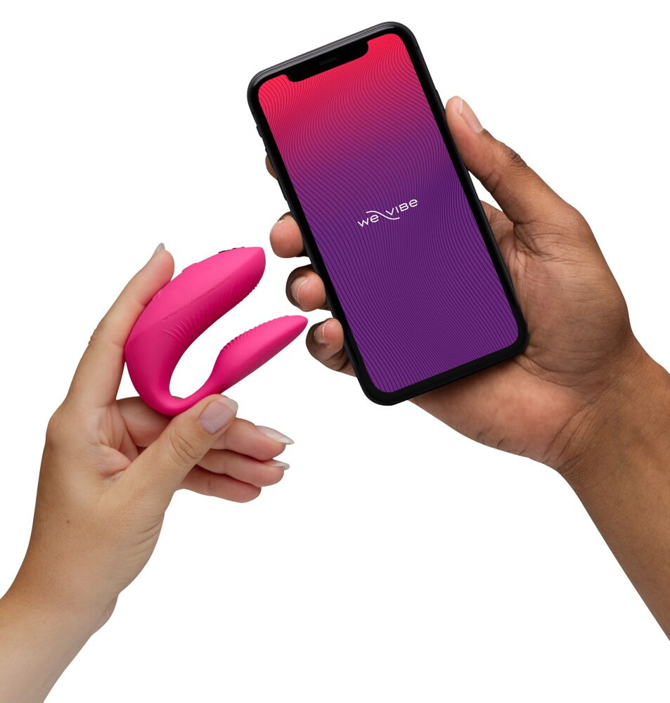Paarvibrator „Chorus Pro“ mit Haptic Squeeze Fernbedienung