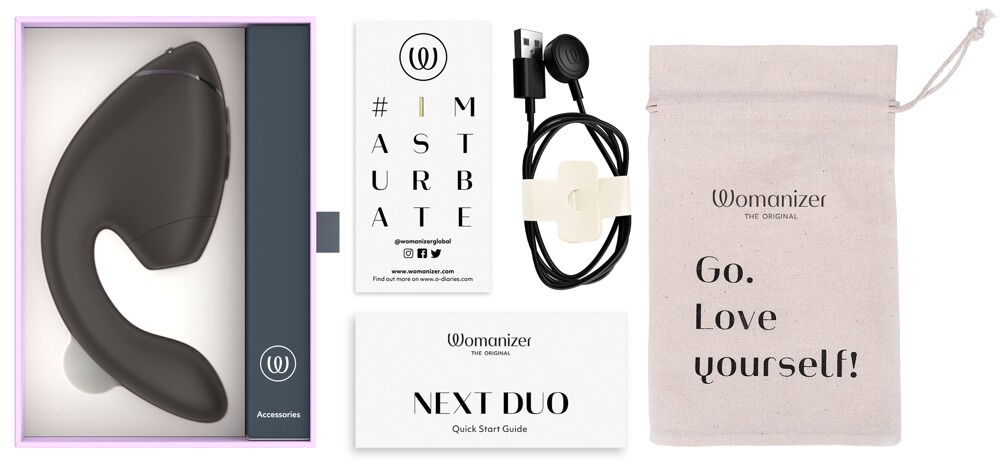 Pulsator „Womanizer Next Duo“ mit G-Punkt-Vibrator