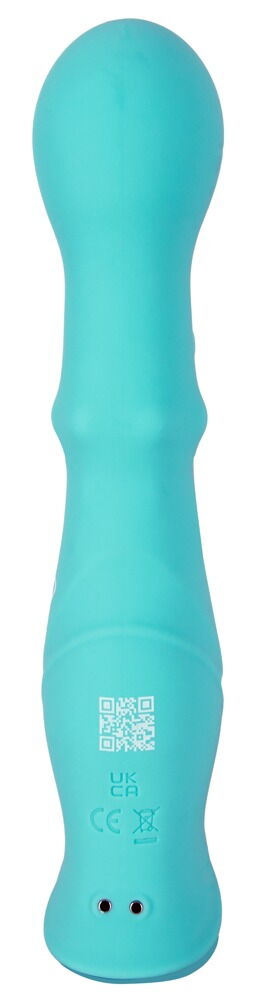 Rabbitvibrator „ORIVEN“ mit Klopf-Impulsen & Slide Massagering