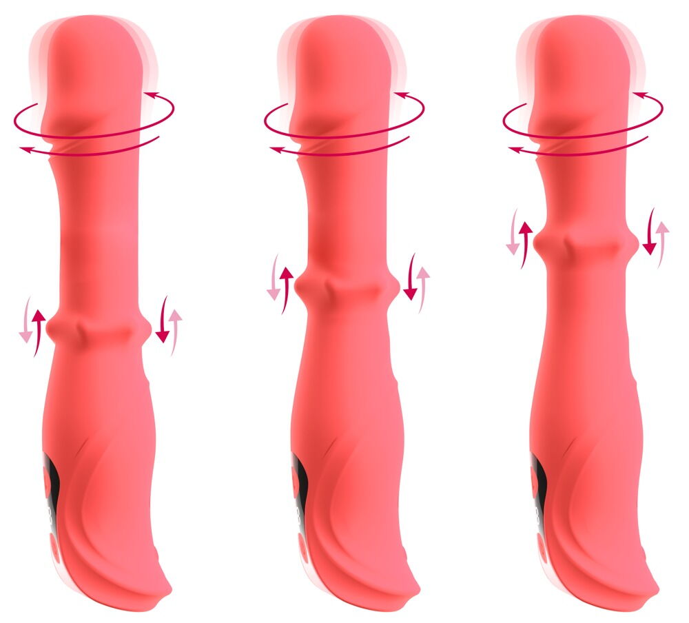 Vibrator „ORYVIA“ mit Rotation & Slide Massagering