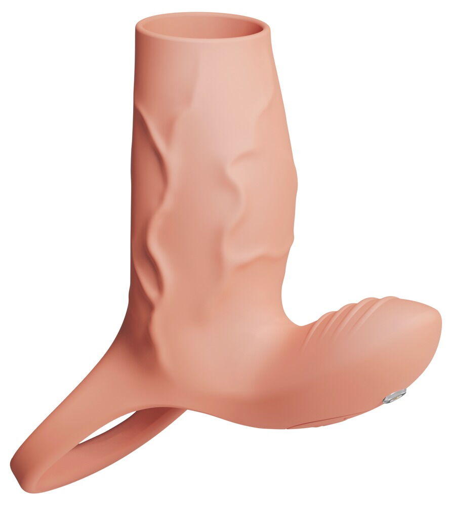 Penismanschette „RealSleeve Clit“ mit 2 Motoren