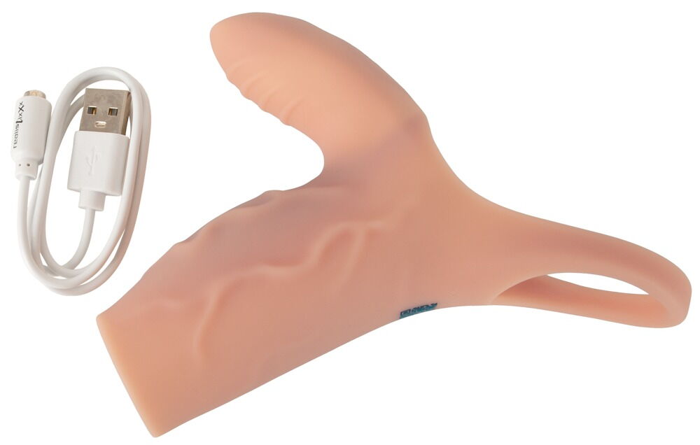 Penismanschette „RealSleeve Clit“ mit 2 Motoren