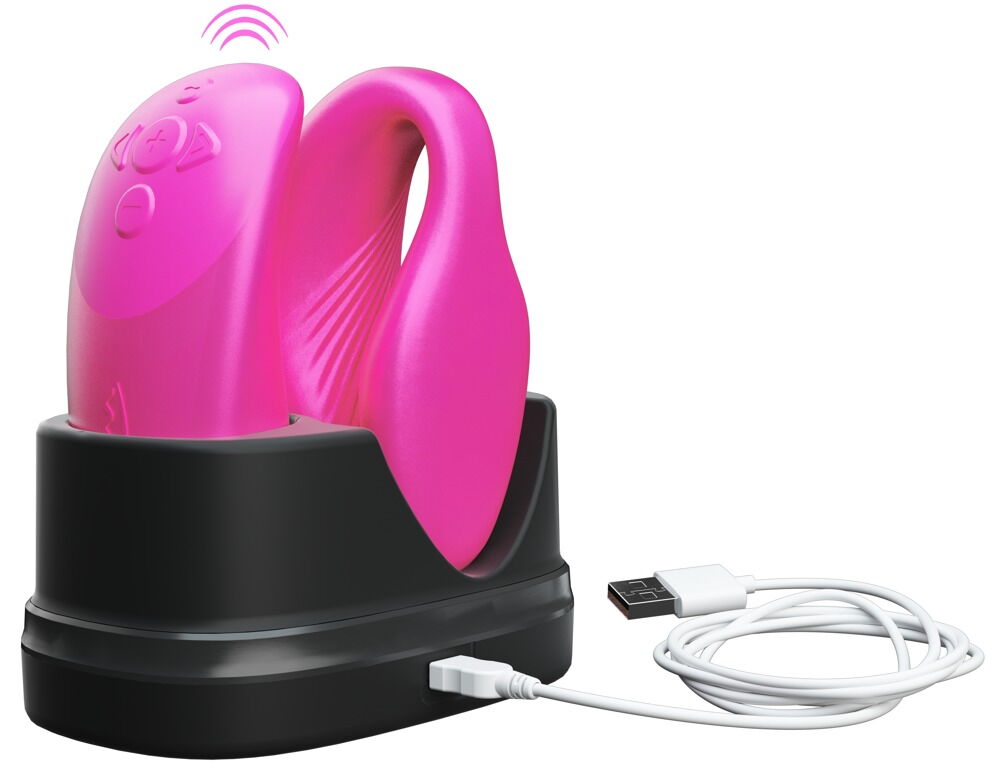 Paarvibrator „Chorus“ mit Squeeze-Fernbedienung
