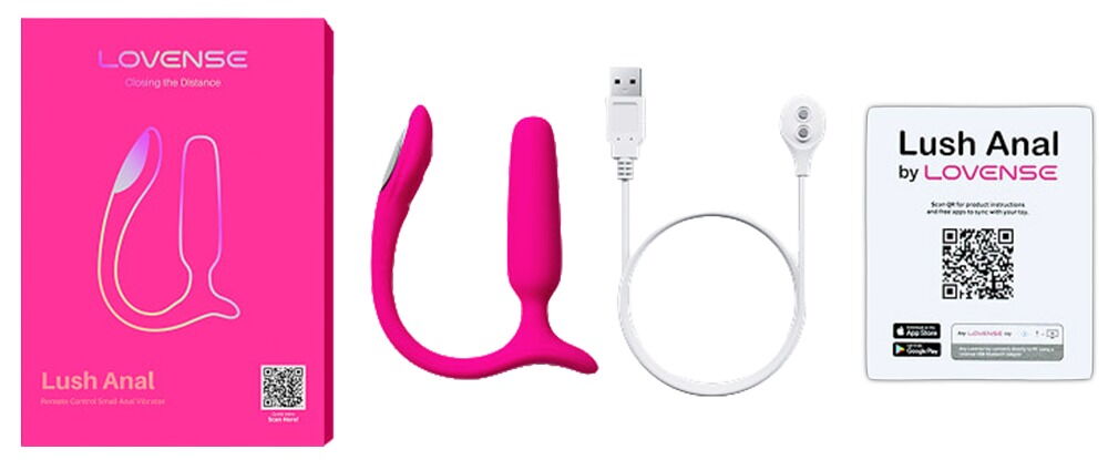 Vibro-Analplug „Lush Anal“ per App steuerbar