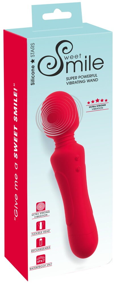 Massagestab „Super Powerful Vibrating Wand“ mit 10 Vibrationsmodi