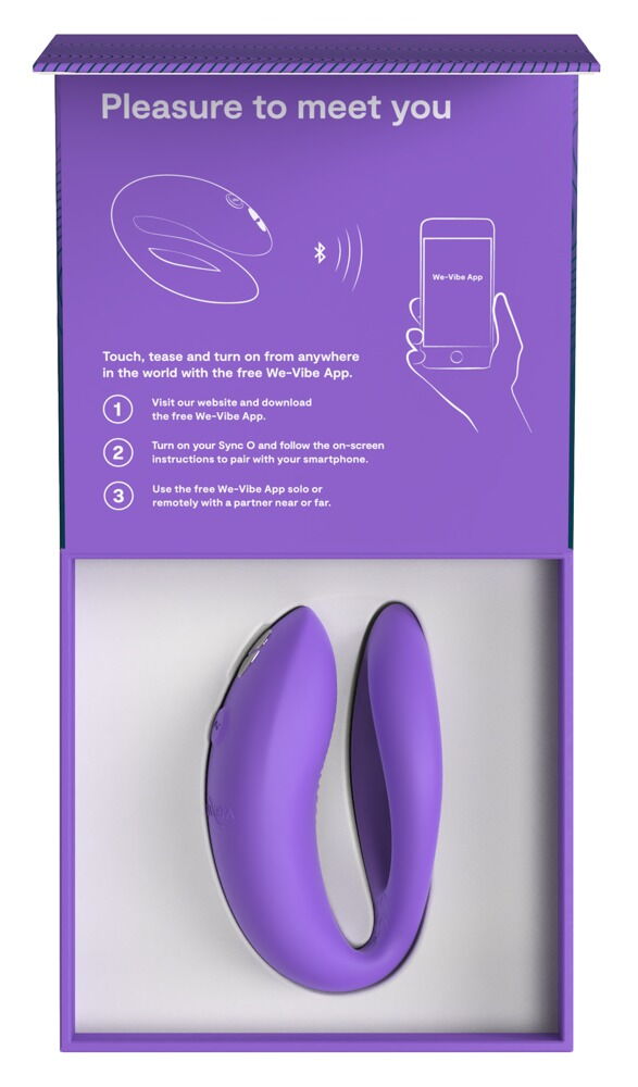 Paarvibrator „Sync O“ mit Fernbedienung