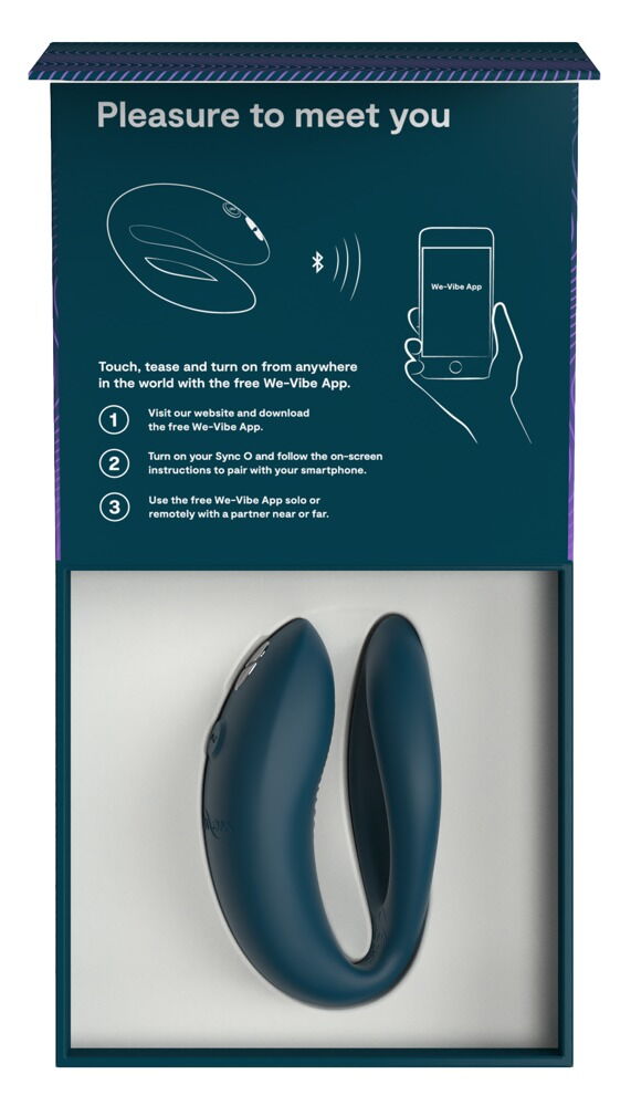 Paarvibrator „Sync O“ mit Fernbedienung