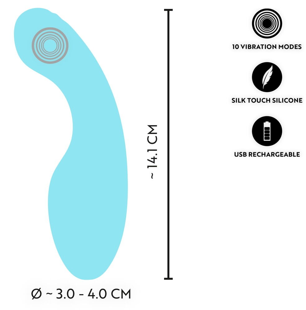 Minivibrator mit Tiefen-Vibration in 10 Modi
