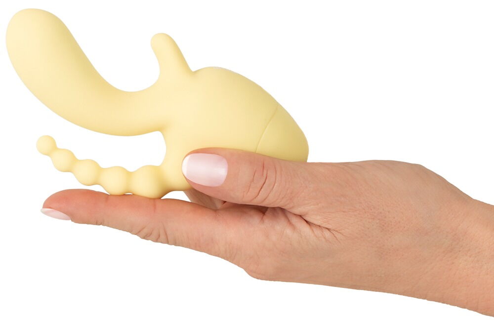 Minivibrator mit Klitoris- & Anus-Stimulator